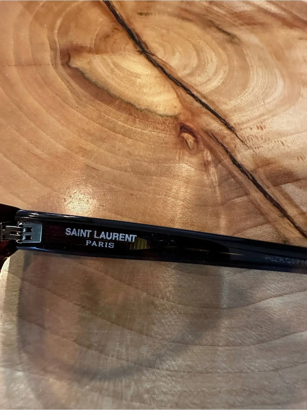 Saint Laurent Dark Brown Gradient Cat-Eye Sunglasses
